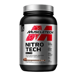 MUSCLETECH Nitrotech Elite 998g - Belgian Chocolate Ice Cream
