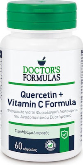 DOCTORS FORMULAS Quercetin & Vitamin C Formula 60 Κάψουλες