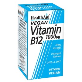 HEALTH AID Vitamin Β12 1000μg 50 Ταμπλέτες