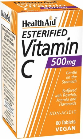 HEALTH AID Vitamin C 500mg Esterified 60 Ταμπλέτες