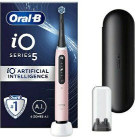 ORAL-B iO Series 5 Magnetic Blush Pink & Travel Case 1 Τεμάχιο