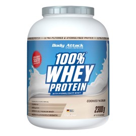 100% Whey Protein 2300gr (Body Attack) - Cookies & Cream