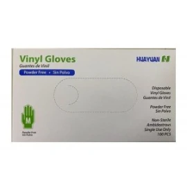 HUAYAN Vinyl Gloves Medium 100 Τεμάχια