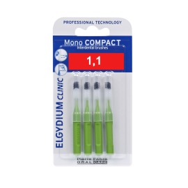 ELGYDIUM Μεσοδόντια Monocompact Green 1.1 4 Τεμάχια