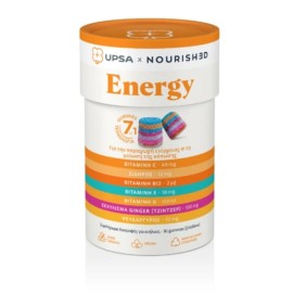 UPSA X Nourished Energy Gummies 30 Ζελεδάκια