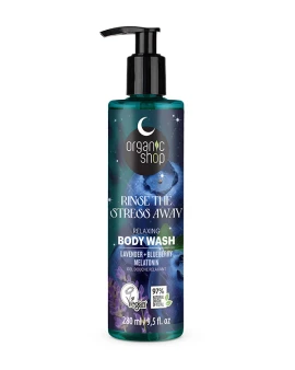 ORGANIC SHOP Sleeping Relaxing Body Wash Rinse The Stress Away 280ml
