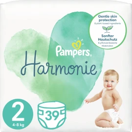 PAMPERS Harmonie No. 2 για 4-8kg 39τμχ