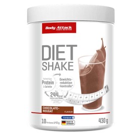 Diet Shake 430gr (Body Attack) - Chocolate Nougat