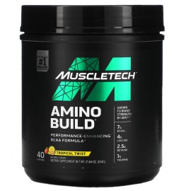 MUSCLETECH Amino Build BCAA Formula 614gr - Tropical Twist