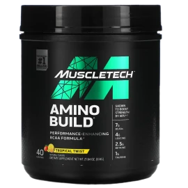 MUSCLETECH Amino Build BCAA Formula 614gr - Tropical Twist