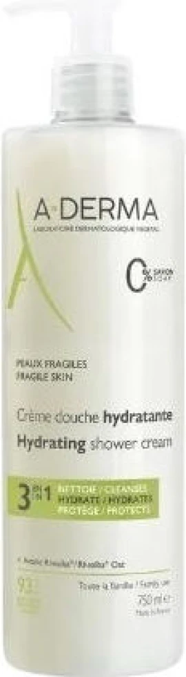 ADERMA Gel Douche Hydrating Shower Cream 750ml