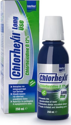 INTERMED Chlorhexil 0.12% Mouthwash Long Use 250ml