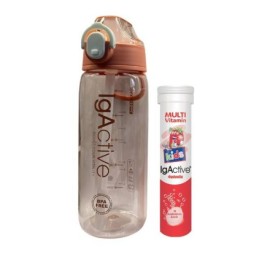IGACTIVE Multivitamin Kids 20 Αναβράζοντα Δισκία + Plastic Bottle