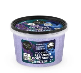 ORGANIC SHOP Sleeping Moonlight Body Scrub Exfoliate Your Worries 250ml