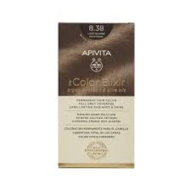 APIVITA My Color Elixir 8.38 Ξανθό Ανοιχτό Μελί Περλέ 50ml+75ml