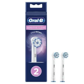 ORAL-B Sensitive Clean & Care Ανταλλακτικές Κεφαλές 2 Τεμάχια