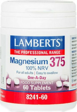LAMBERTS Magnesium375 60 Ταμπλέτες