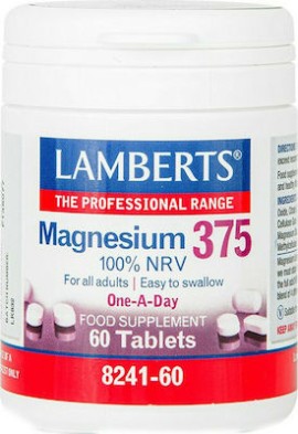 LAMBERTS Magnesium375 60 Ταμπλέτες
