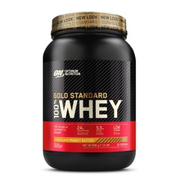 100% Whey Gold Standard 908gr (Optimum Nutrition) - Chocolate Peanut Butter