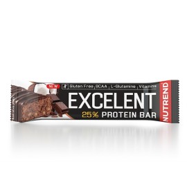 Excelent Protein Bar 85g (Nutrend) - chocolate with coconut