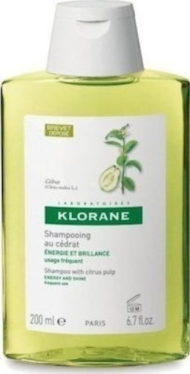 KLORANE Citrus Purifying Shampoo 200ml
