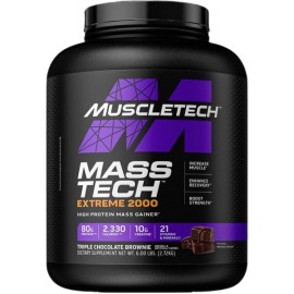MUSCLETECH Masstech Extreme2000 2.72kg - Triple Chocolate Brownie