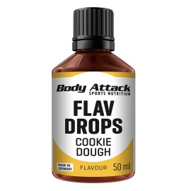 Flav Drops 50ml (Body Attack) - Cookie Dough