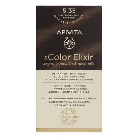 APIVITA My Color Elixir 5.35 Καστανό Ανοιχτό Μελί Μαονί 50ml+75ml