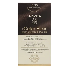 APIVITA My Color Elixir 5.35 Καστανό Ανοιχτό Μελί Μαονί 50ml+75ml