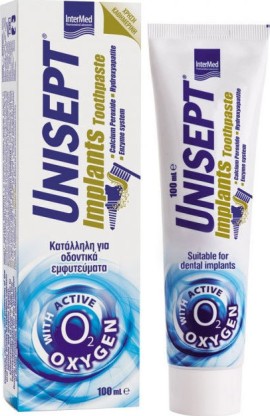 INTERMED Unisept Implants Toothpaste 100ml