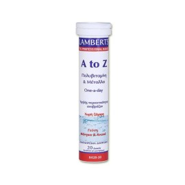 LAMBERTS A-Z MultiVitamins 20 Αναβράζοντα Δισκία