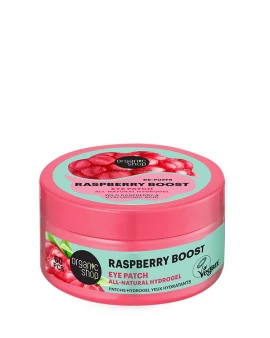 ORGANIC SHOP Rasberry Boost De-puffs Natural Hydrogel Eye Patch 60pcs