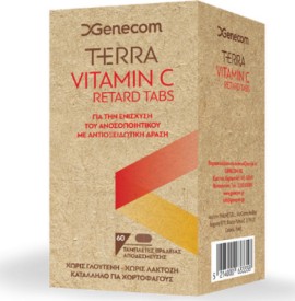 TERRA Vitamin C Retard 60 Ταμπλέτες
