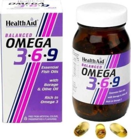HEALTH AID Balanced Omega 3-6-9 90 Μαλακές Κάψουλες