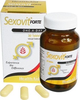 HEALTH AID Sexovit Forte 30 Ταμπλέτες