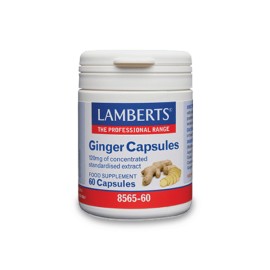 LAMBERTS Ginger 120mg 60 Κάψουλες