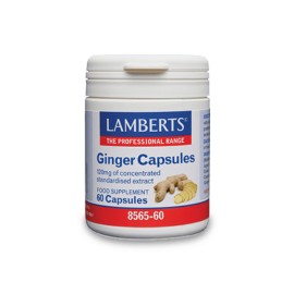 LAMBERTS Ginger 120mg 60 Κάψουλες