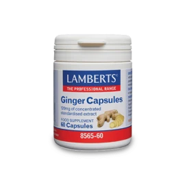 LAMBERTS Ginger 120mg 60 Κάψουλες