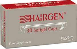 BODERM Hairgen Saw Palmeto L-Cystine 30 Μαλακές Κάψουλες