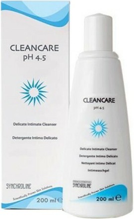 SYNCHROLINE Cleancare Intimate pH 4.5 Cleanser 200ml