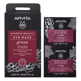 APIVITA Μάσκα Ματιών Αντιρυτιδική Με Σταφύλι 2X2ml