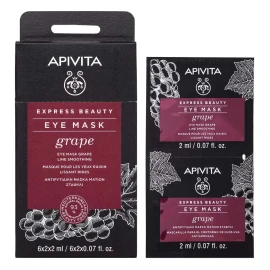 APIVITA Μάσκα Ματιών Αντιρυτιδική Με Σταφύλι 2X2ml