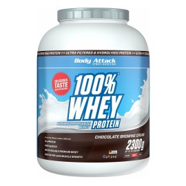 100% Whey Protein 2300gr (Body Attack) - Chocolate Brownies