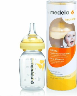 MEDELA Μπιμπερό Σίτισης Για Μητρικό Γάλα Calma 1 Τεμάχιο