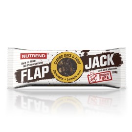 Flapjack 100g Gluten Free (Nutrend) - dark chocolate banana