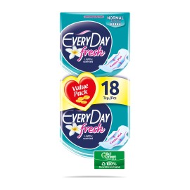 EVERY DAY Fresh Σερβιετάκια Normal Ultra Plus 18 Τεμάχια