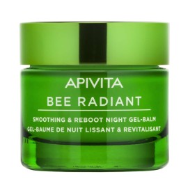 APIVITA Radiant Smoothing + Reboot Night Gel-Balm Κρέμα Προσώπου Νυκτός για Ξεκούραστη + Λαμπερή Επιδερμίδα 50ml