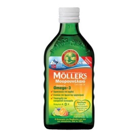 MÖLLER’S Cod Liver Oil Tutti Frutti - Μουρουνέλαιο 250ml