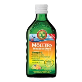 MÖLLER’S Cod Liver Oil Tutti Frutti - Μουρουνέλαιο 250ml