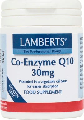 LAMBERTS Co-Enzyme Q10 30mg 30 Κάψουλες